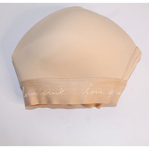 PINK Victoria's Secret 36C Beige Pink Solid Wear Everywhere Wireless Lightly Bra - Picture 8 of 8